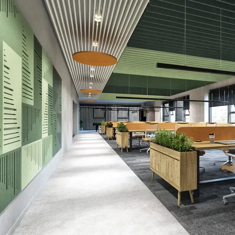 Sound Insulation & Acoustic Panels for Offices