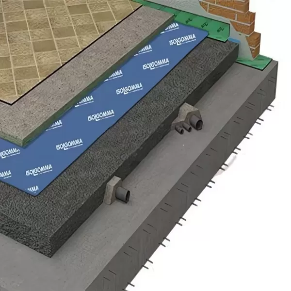 Floor Impact noise insulation mat ROLL R5