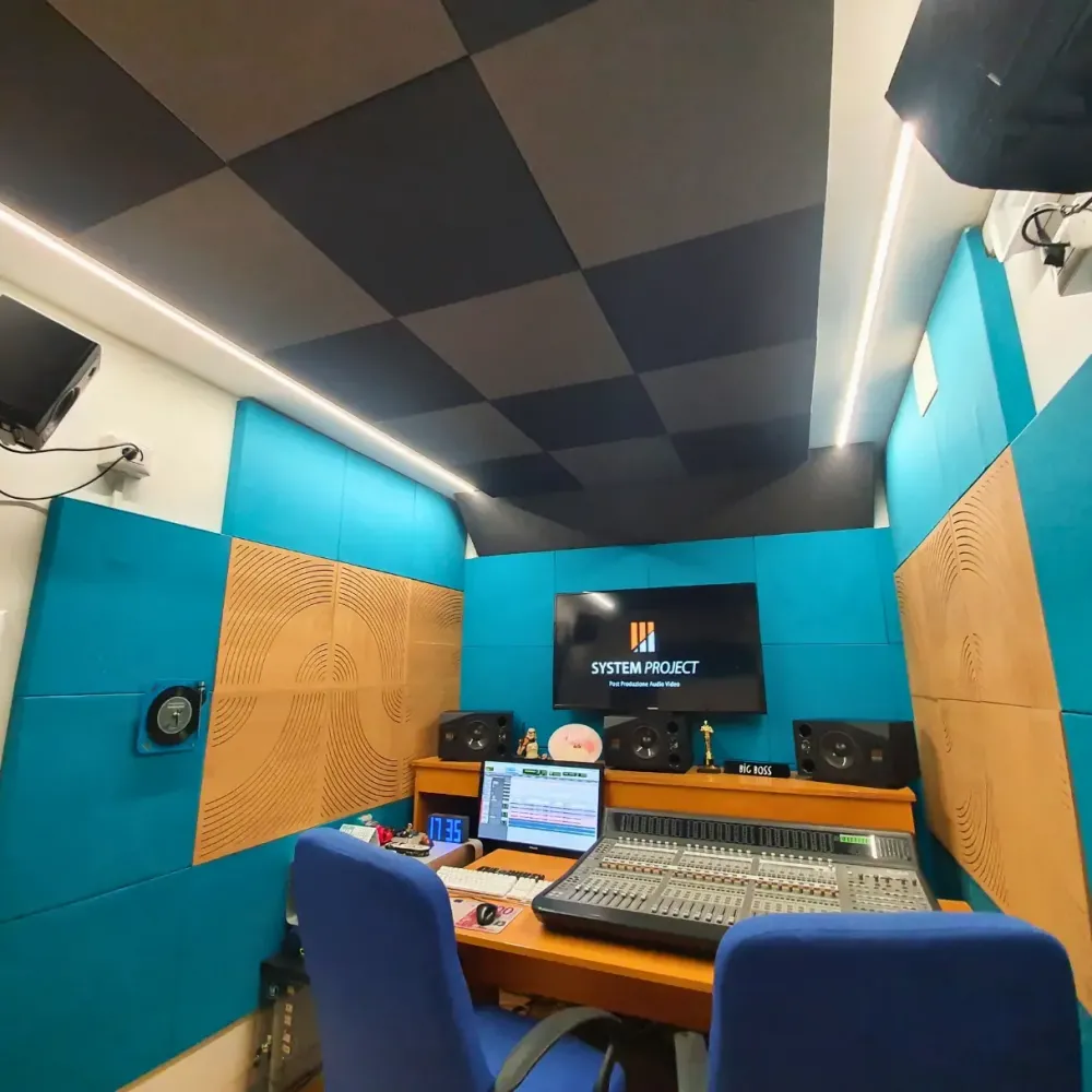 Dubbing Studio in Rome, 2018