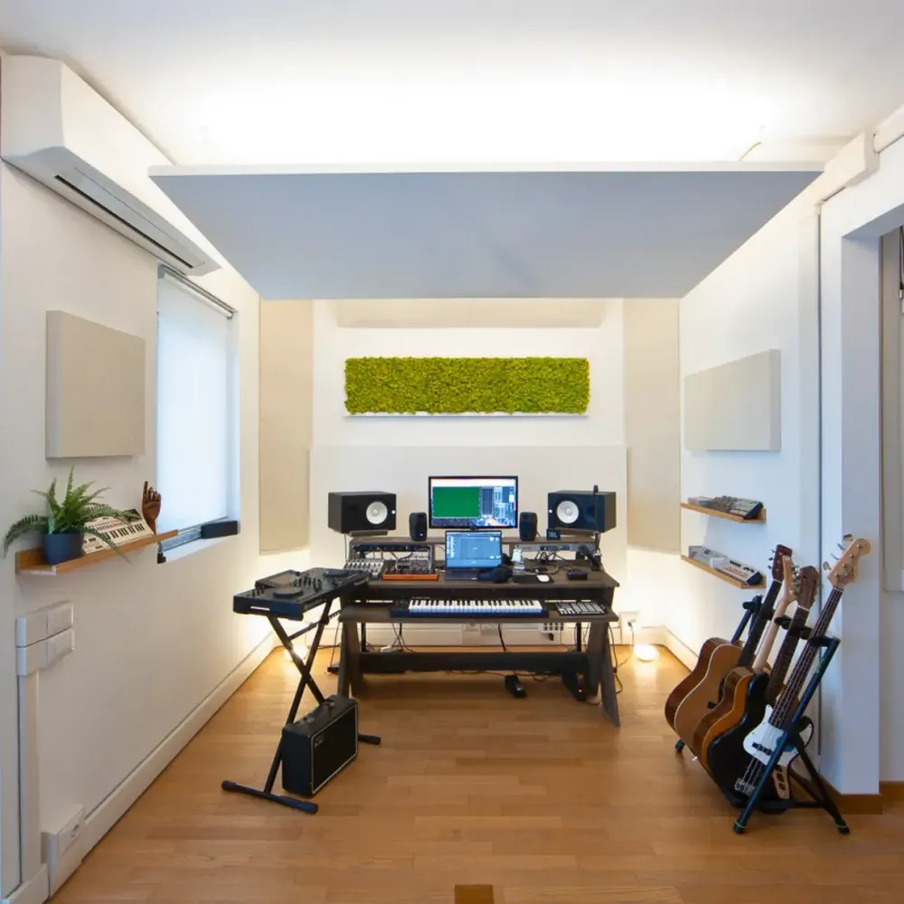 Modern Music Production Studio in Rome