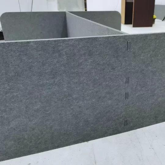 Custom Felt Acoustic Dividers for Office Desks