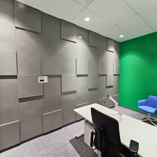 Acoustic Treatment for Podcast and Audio Recording Studio