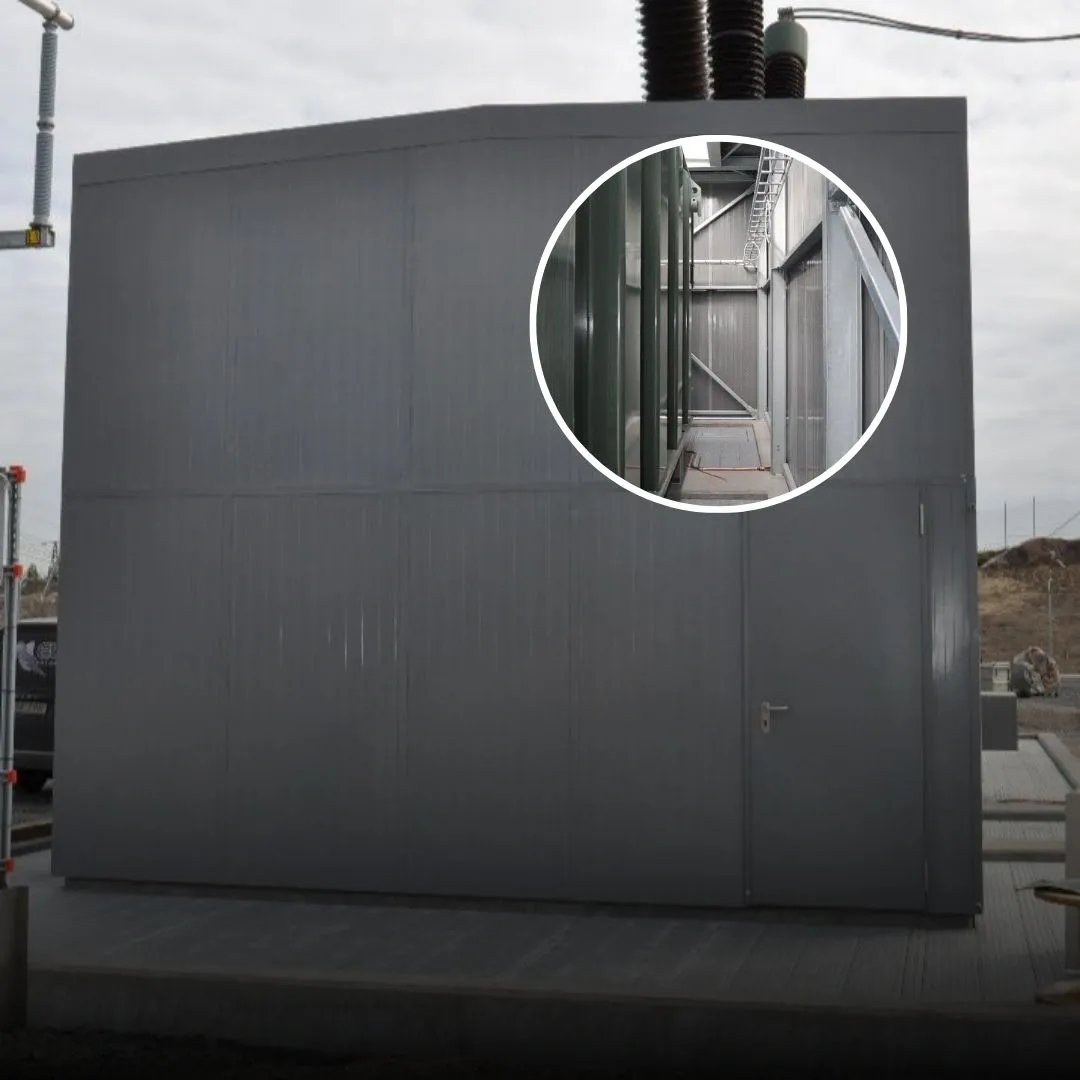 Decibel-Soundproofing Enclosure for 400 kV Station in Tenhult